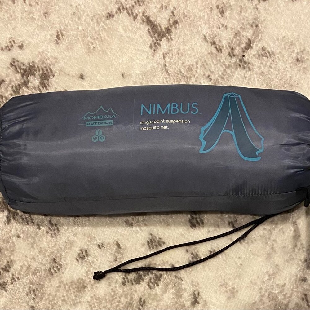 Nimbus Mosquito Net Camping Travel One Size Fits All Bed Sizes NIB
